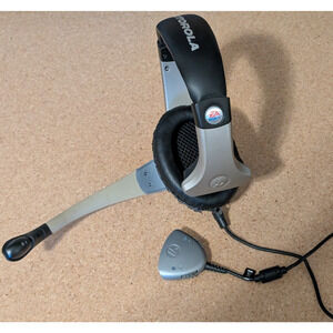 Vtg EA Sports NFL Headset Headphone Microphone for Xbox 360 AUX 2.5mm Single Ear